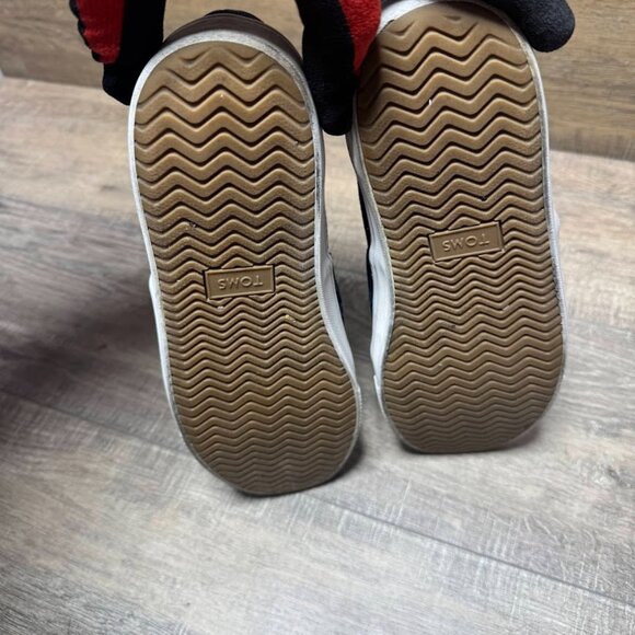 Toms Baja Navy Heritage Canvas Slip On Sneakers Men's Size 9.5 - Picture 4 of 7